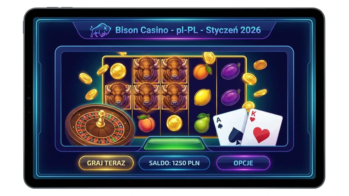 Gry kasynowe i sloty Bison Casino